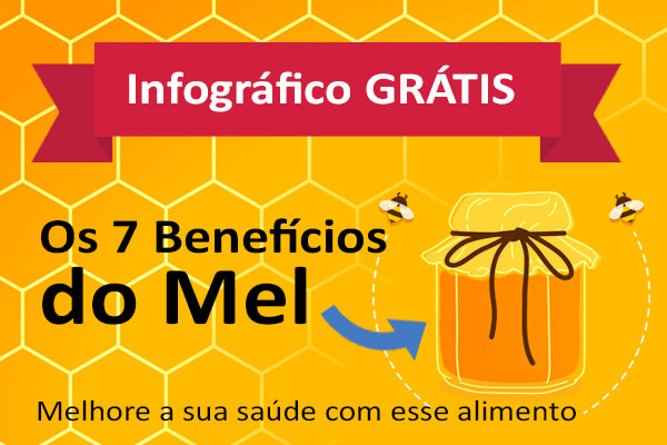 Infográfico Os 7 Benefícios do Mel Cozinha