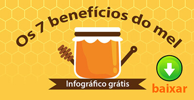 Baixar Infográfico - Os 7 benefícios do Mel